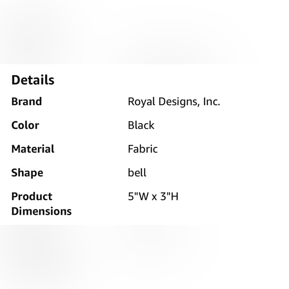 Royal Designs Inc beaded bell clip on chandelier shade - Picture 3 of 7